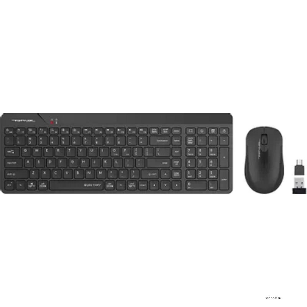Повреждение упаковки Комплект клавиатура+мышь беспров. A4TECH Fstyler FG2300 Air2 black (USB, slim) (FG2300 AIR2  BLACK)