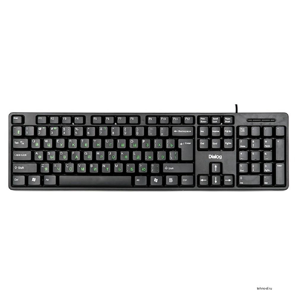 Dialog Клавиатура KS-030U BLACK Dialog Standart - USB