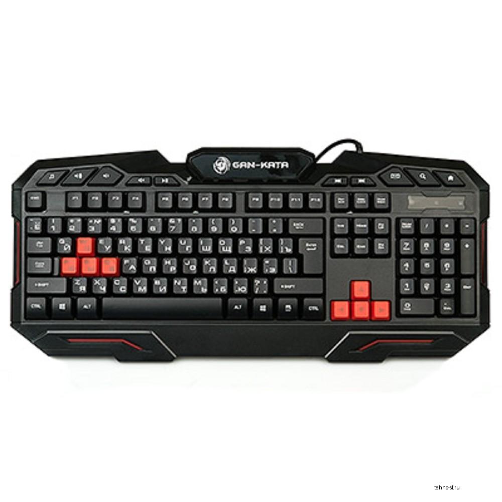 Dialog Gan-Kata Клавиатура игровая  KGK-11U Black USB