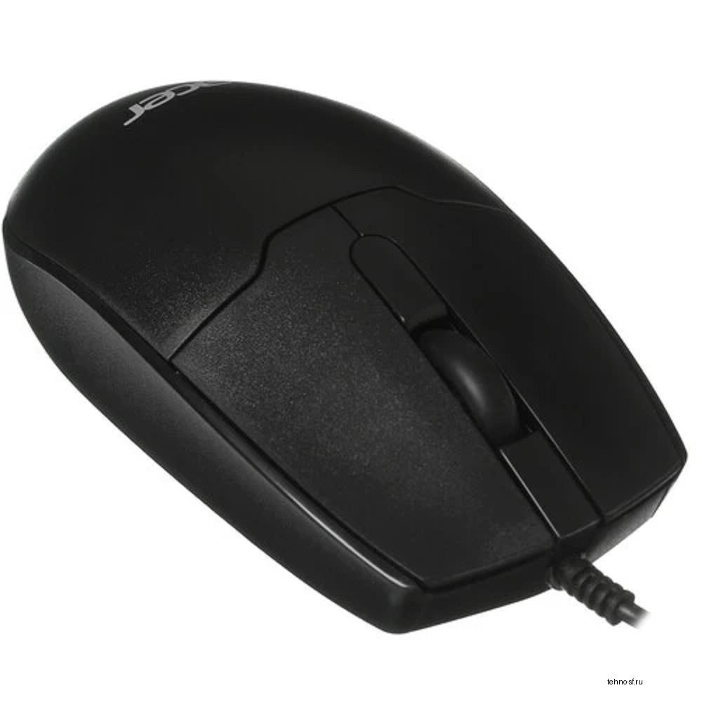 Acer OMW126 [ZL.MCEEE.010] черный оптическая (1000dpi) USB (2but)